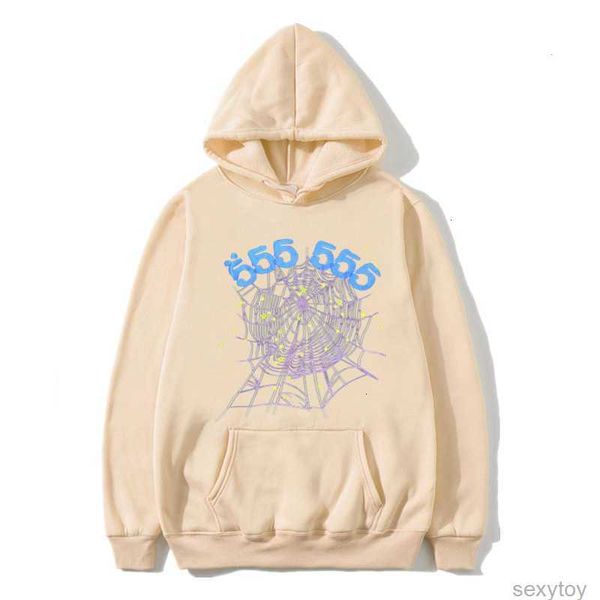 thug designer young trapstar men women foam print spider web graphic pink sweatshirts y2k pullovers s-2xl3iia 4e8zj, Black